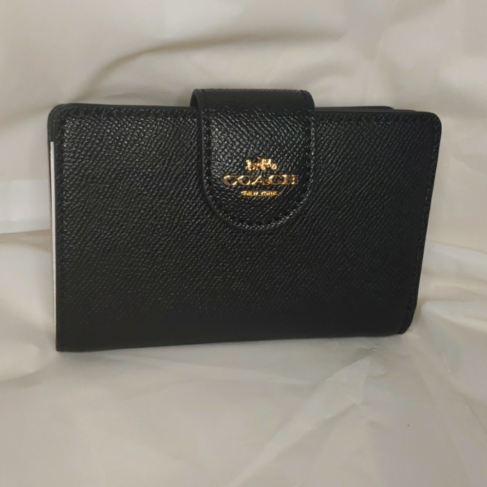 Coach wallet Black sm